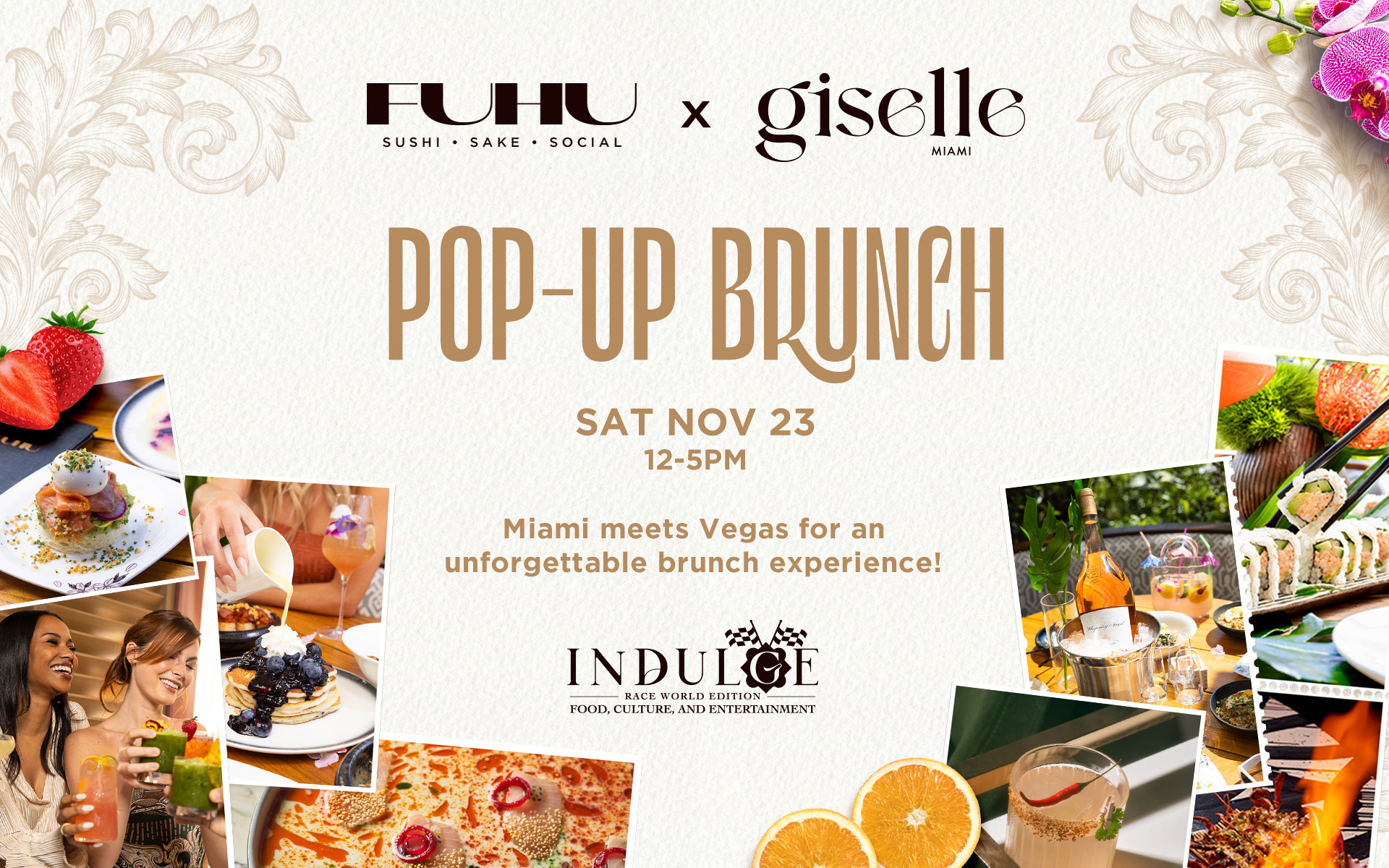 Giselle Pop-Up Brunch decorative